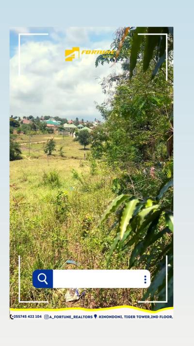 Plots for sale at Wazo, Dar Es Salaam