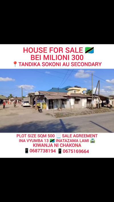 House for sale at Tandika, Dar Es Salaam