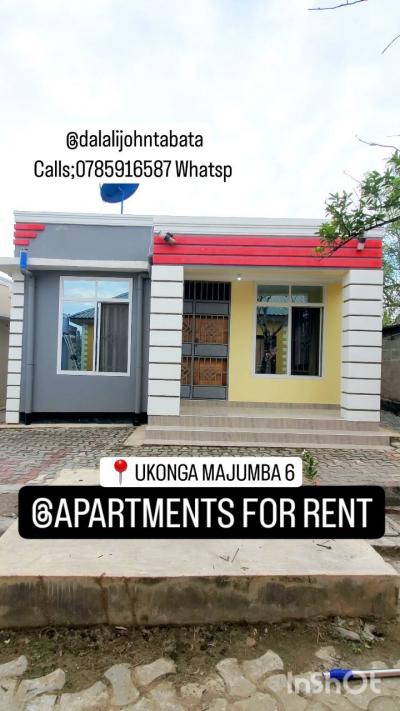 2 Bedrooms House/Apartment for Rent at Ukonga, Dar Es Salaam