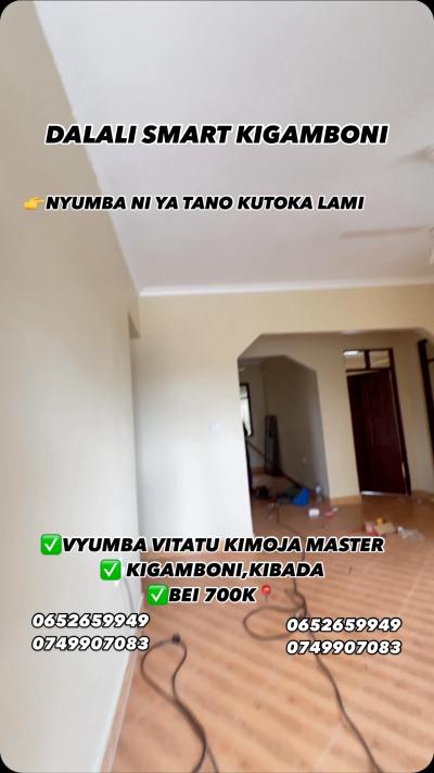 Nyumba ya vyumba vitatu inapangishwa Kigamboni, Dar Es Salaam