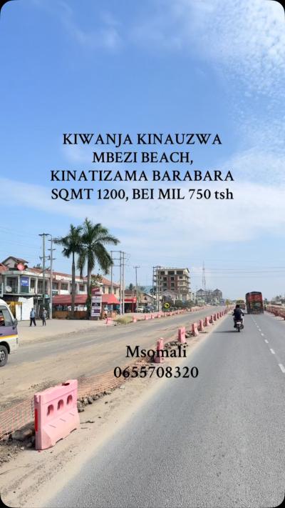 Plot for sale at Mbezi, Dar Es Salaam