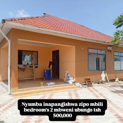 Nyumba/Apartment ya vyumba viwili inapangishwa Mbweni, Dar Es Salaam