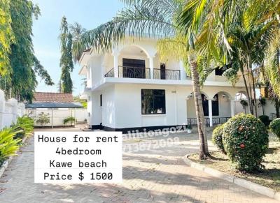 4 Bedrooms House for Rent at Kawe, Dar Es Salaam