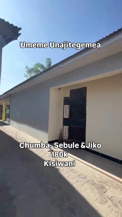 Nyumba ya chumba kimoja inapangishwa Kisiwani, Tanga