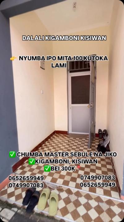 1 Bedrooms House for Rent at Kigamboni, Dar Es Salaam