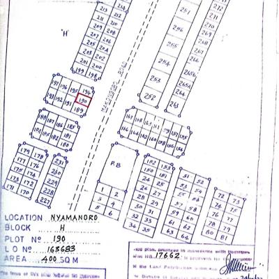 Plots for sale at Nyamanoro, Mwanza