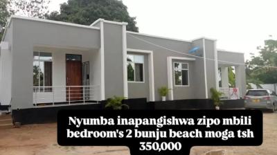 Nyumba/Apartment ya vyumba viwili inapangishwa Bunju, Dar Es Salaam