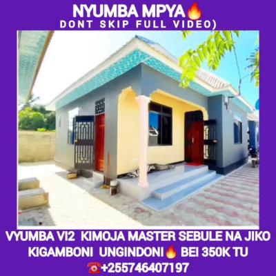 2 Bedrooms House for Rent at Kigamboni, Dar Es Salaam