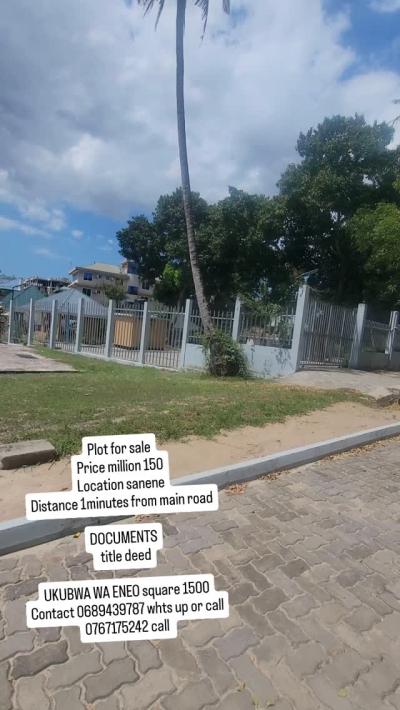 Plot for sale at Tabata, Dar Es Salaam