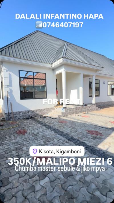 House for Rent at Kigamboni, Dar Es Salaam