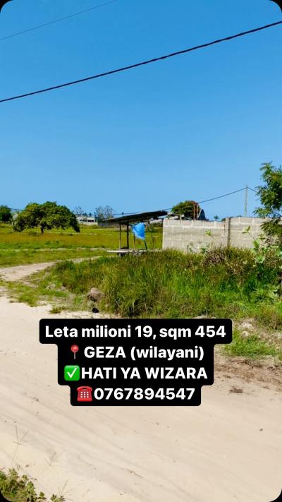 Plot for sale at Kimbiji, Dar Es Salaam