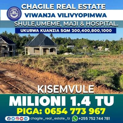 Plots for sale at Mbagala, Dar Es Salaam