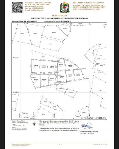 Plots for sale at Mbezi, Dar Es Salaam