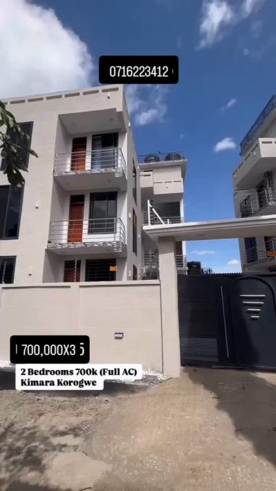 Nyumba/Apartment ya vyumba viwili inapangishwa Kimara, Dar Es Salaam