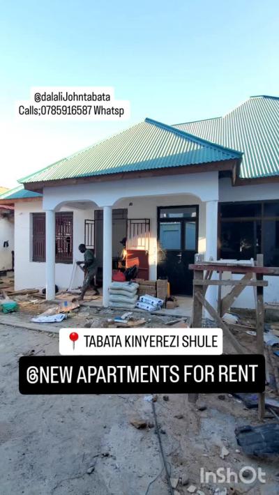 Nyumba/Apartment ya vyumba viwili inapangishwa Tabata, Dar Es Salaam