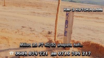 Plots for sale at Mbagala, Dar Es Salaam