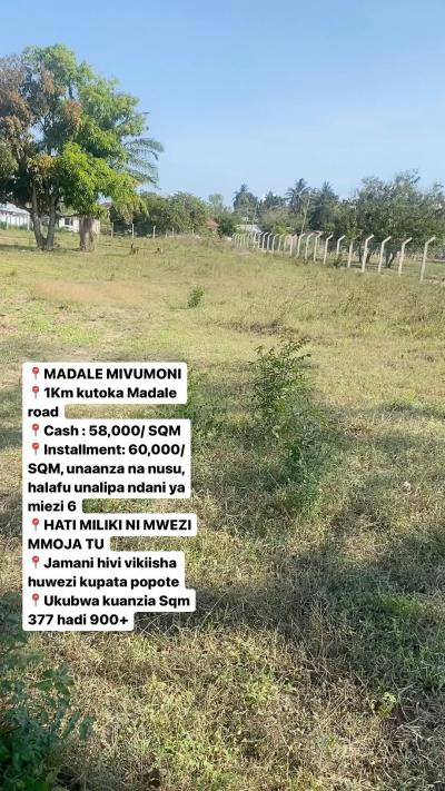 Plots for sale at Madale, Dar Es Salaam