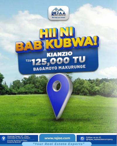 Plot for sale at Bagamoyo, Mbeya