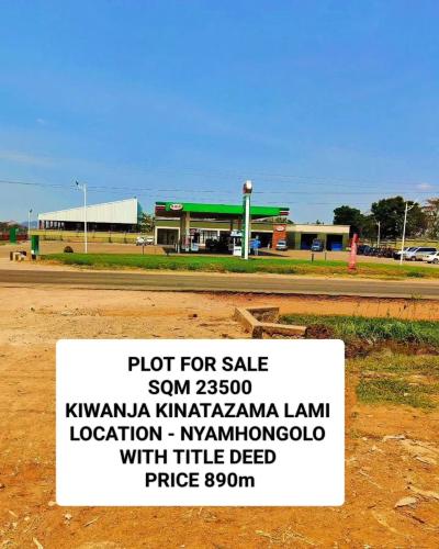 Plot for sale at Nyamhongolo, Mwanza