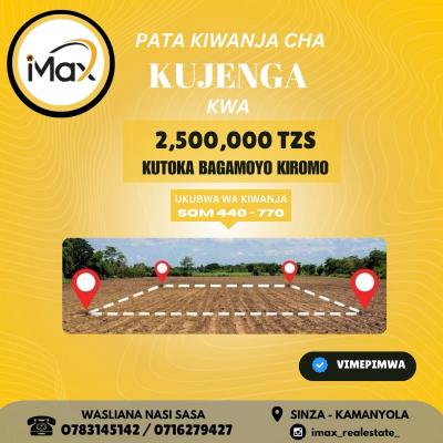 Plots for sale at Bagamoyo, Mbeya