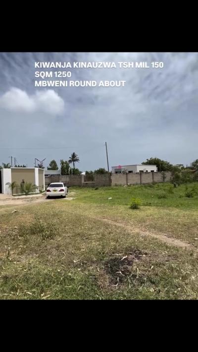 Plot for sale at Mbweni, Dar Es Salaam