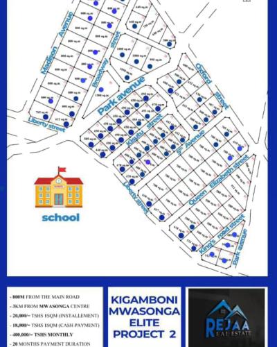 Plots for sale at Kigamboni, Dar Es Salaam