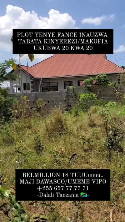 Plot for sale at Kinyerezi, Dar Es Salaam