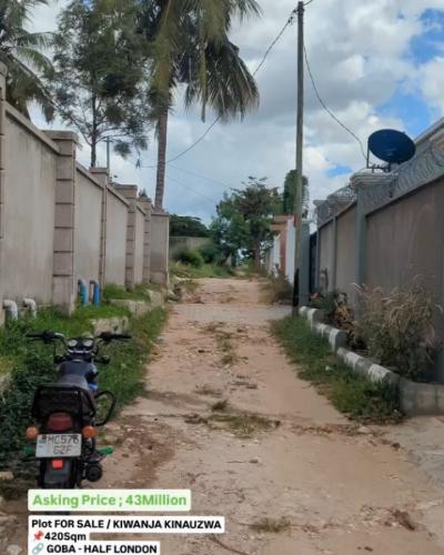 Plot for sale at Goba, Dar Es Salaam