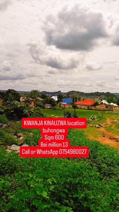 Kiwanja kinauzwa Buhongwa, Mwanza