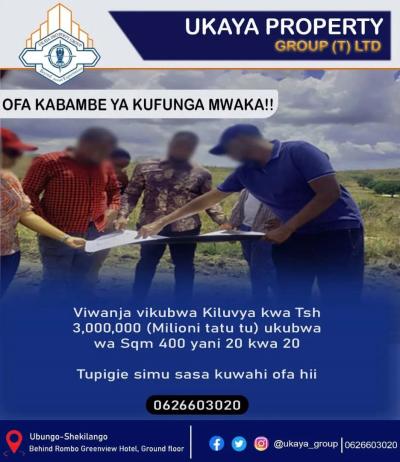 Plot for sale at Kiluvya, Pwani