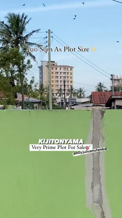 Plot for sale at Kijitonyama, Dar Es Salaam