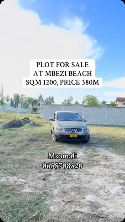 Plot for sale at Mbezi, Dar Es Salaam