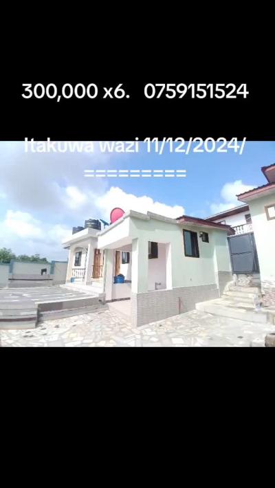 2 Bedrooms House for Rent at Kimara, Dar Es Salaam