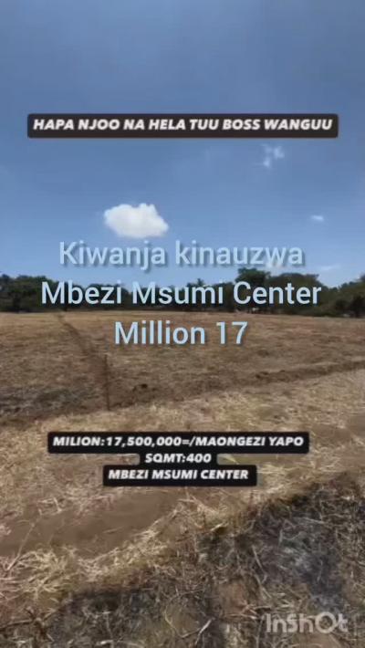 Plot for sale at Mbezi, Dar Es Salaam