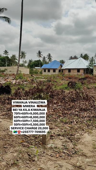 Plots for sale at Mwera, Tanga