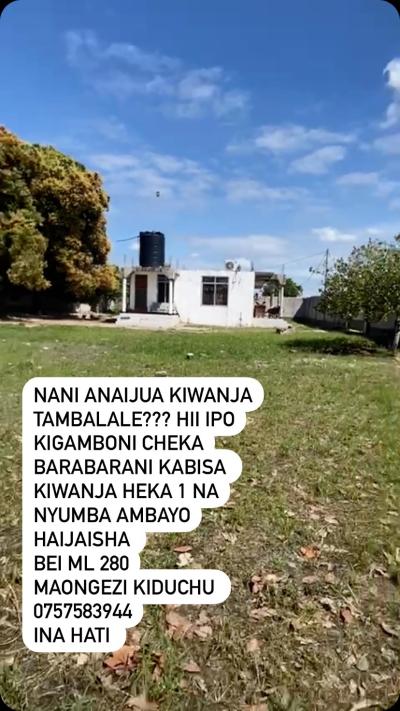 Plot for sale at Tambalale, Tabora