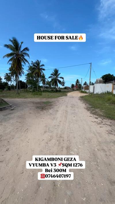 Nyumba ya vyumba vitatu inauzwa Kigamboni, Dar Es Salaam