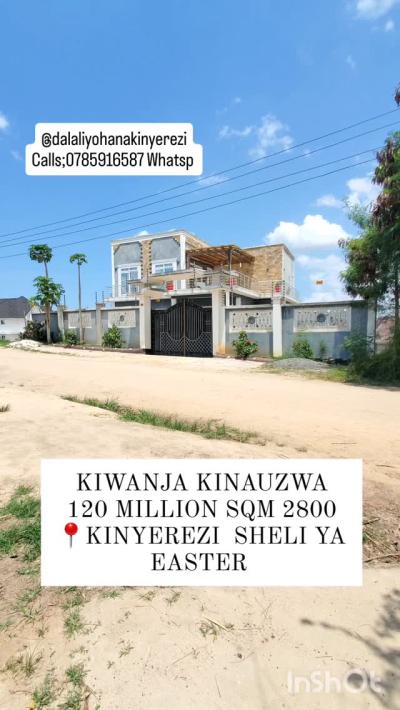 Kiwanja kinauzwa Hazina, Dodoma