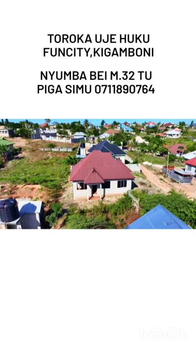 1 Bedrooms House for sale at Kigamboni, Dar Es Salaam