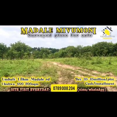 Plot for sale at Madale, Dar Es Salaam