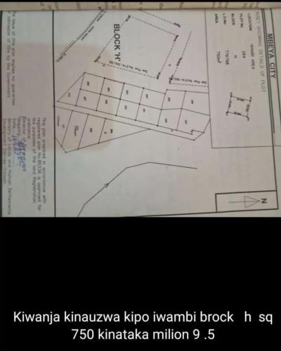 Plot for sale at Iwambi, Mbeya