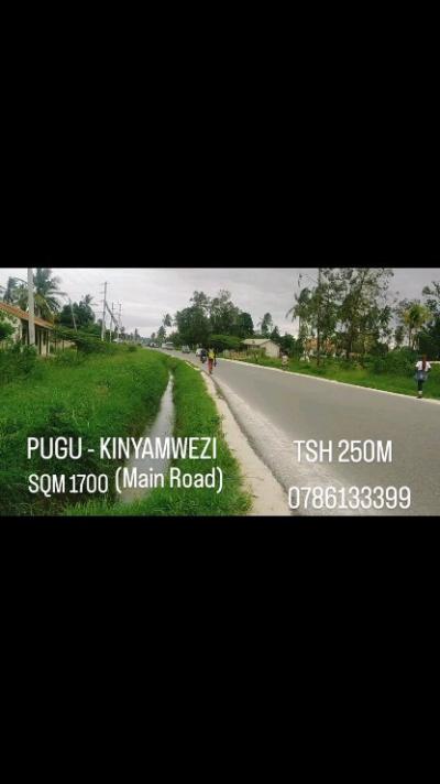 Plot for sale at Pugu, Dar Es Salaam