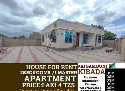 2 Bedrooms House/Apartment for Rent at Kigamboni, Dar Es Salaam