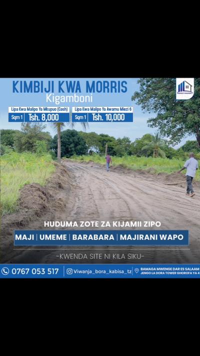 Plots for sale at Kimbiji, Dar Es Salaam