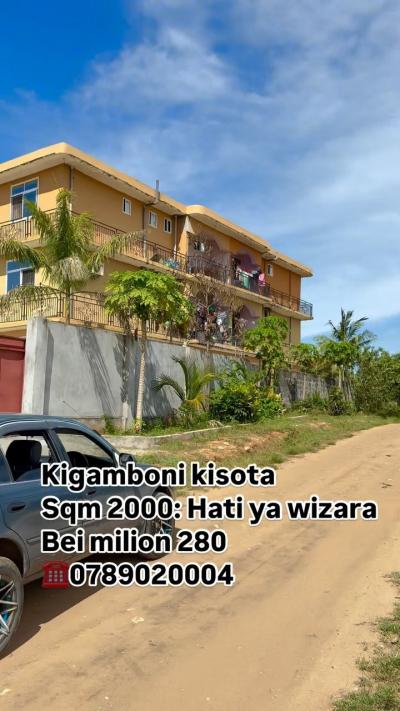 Kiwanja kinauzwa Kigamboni, Dar Es Salaam