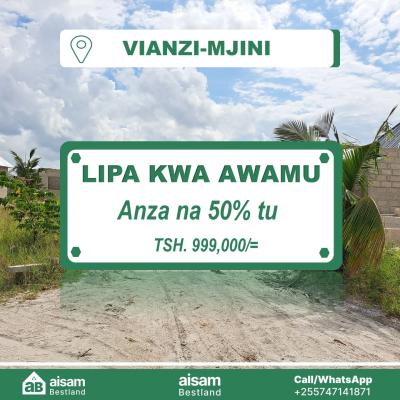 Plots for sale at Vianzi, Pwani