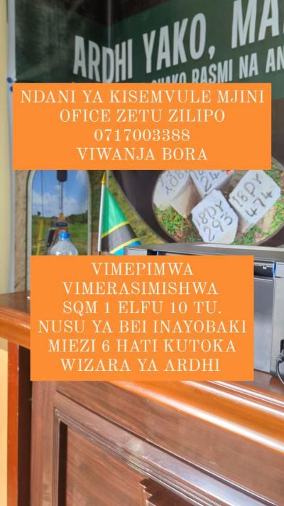 Viwanja vinauzwa Vikindu, Pwani