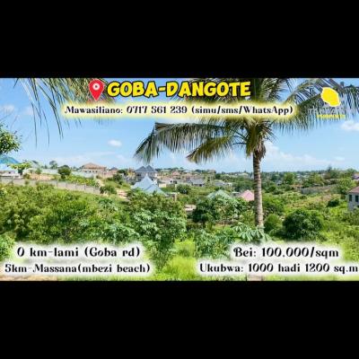 Plots for sale at Goba, Dar Es Salaam