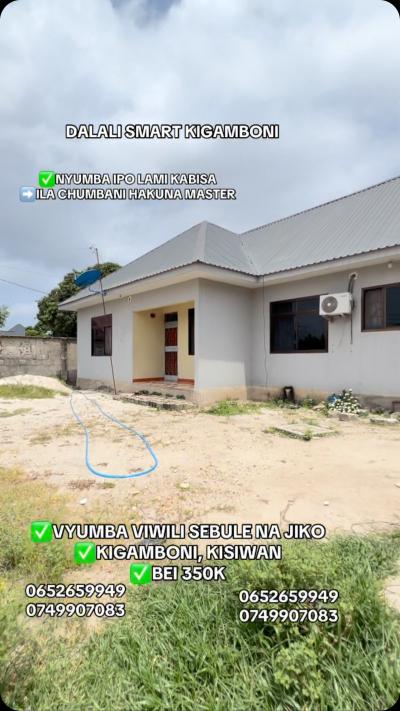 2 Bedrooms House for Rent at Kigamboni, Dar Es Salaam