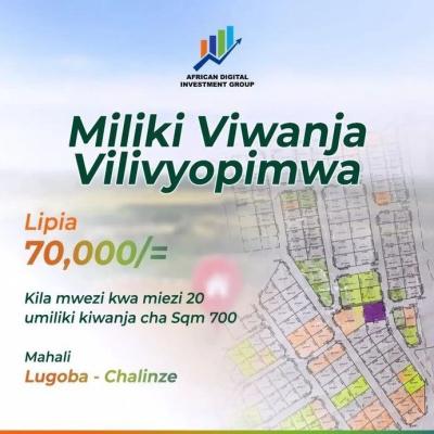 Viwanja vinauzwa Lugoba, Pwani